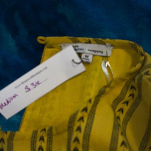 NWT yellow/gold & black dress - Picture 13 of 14